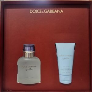 cofanetto dolce & gabbana light blue pour homme eau de toilette 75 ml